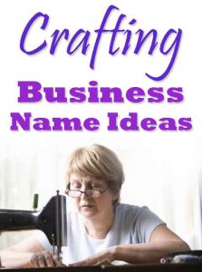 craft business name ideas